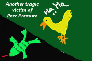 Help stop peer pressure