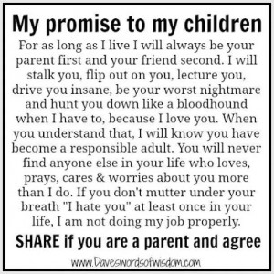 Letter to my daughter...