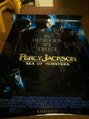 There’s a movie review of Percy Jackson coming today or tomorrow so ...