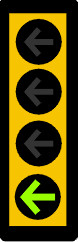 Yield Flashing Yellow Arrow Traffic Lights
