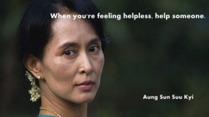 When you're feeling helpless...