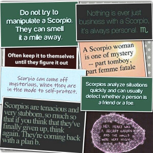 Common Scorpio sayings. Love the secret garden one, since that's one ...