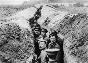 World War One - Soldiers in the Trenches
