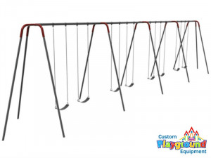 12' Modern Tripod Swing Set w/ 8 Seat