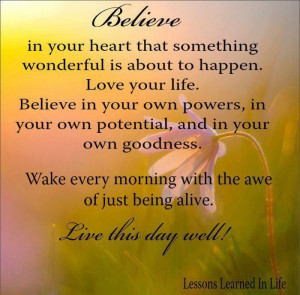 Believe In Your Heart