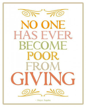 Be thankful. Give generously. #Thanksgiving #quote