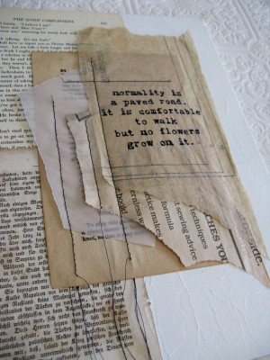 original mixed media collage with inspirational quote. by ancagray, $ ...