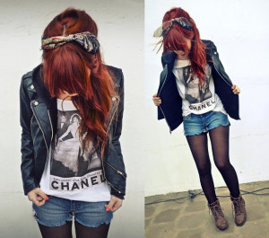 Esse look ficou super fashion!E eu acho super legal usar coturna com ...