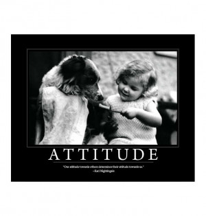 ... others determines their attitude towards us.