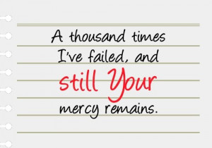 God's mercy endures forever.#quotes