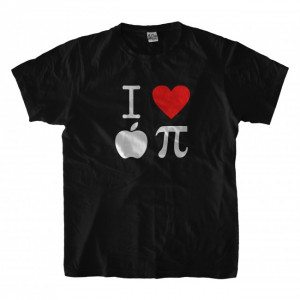 Home / I love apple pi T-shirt