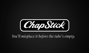 Honest ChapStick slogan