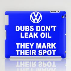 VW Mark the Spot iPad Case. Available as iPad Mini, iPad 2nd, 3rd, 4th ...