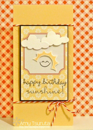 Ray Of Sunshine Quotes Happy birthday sunshine.