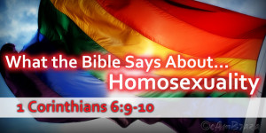 Homosexuality in the Bible