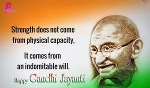 Gandhi Jayanti 2013 SMS and Quotes with Greeting Cards