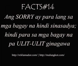 Sorry Quotes Tagalog