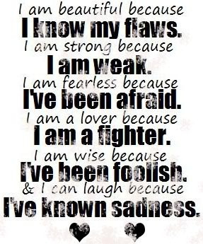 ve been through hell and back but...I am a survivor!!!(: