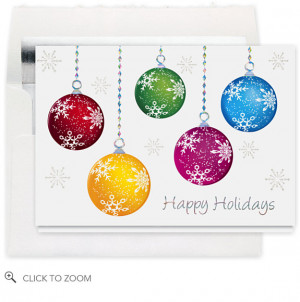 Business Greeting Cards Corporate Holiday Happy Holidays