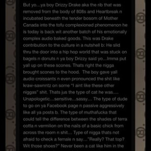 That review for the latest #Drake project/album/non-free mixtape is up ...