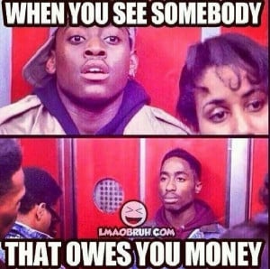 Owe money??
