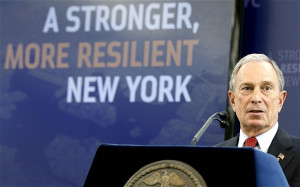 New York City Mayor Michael Bloomberg speaks about the the city's long ...