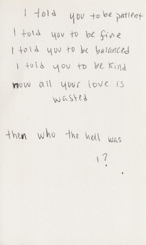 ... birdy, bon iver, funny, love, lyrics, quote, skinny love, song, text