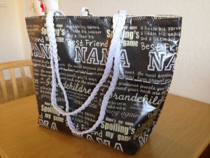 Grandma Quote Large Handbag on Etsy, $74.00.....Oh how i wish this ...