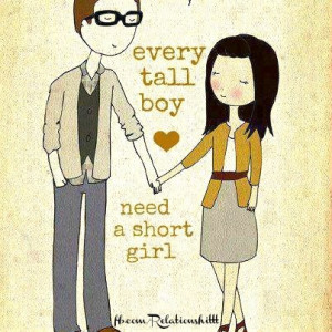 cute, quotes, sayings, love, tall boy, short girl | Inspirational ...
