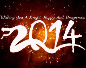 Bright Happy and Prosperous New Year