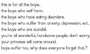 boysthe boys who self harmthe boys who have eating disordersthe boys ...