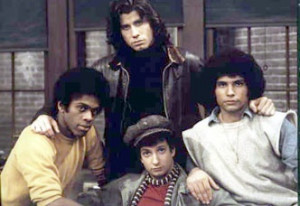 The Sweat Hogs from Welcome Back, Kotter (clockwise from the top ...