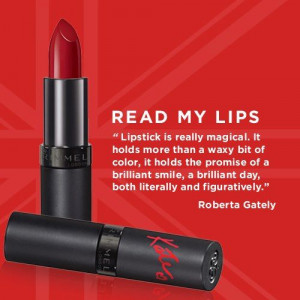 Lipstick is really magical. It holds more than a waxy bit of color, it ...