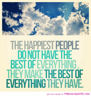 Happy People Quotes