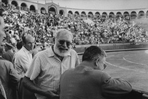 Ernest Hemingway in the bullring