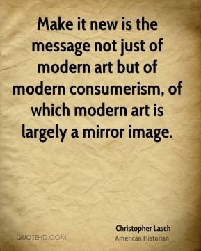 It is the logic of consumerism that undermines the values of loyalty ...