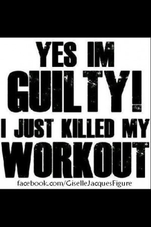 guilty, just killed my workout :)