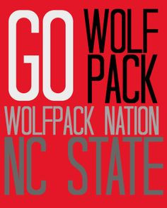 NC STATE WolfPack 8x10 Digital File
