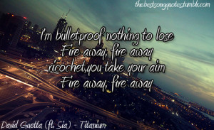 David Guetta (ft. Sia) - Titanium