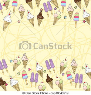 Cute Ice Cream Drawing