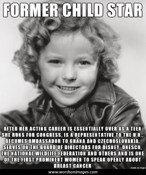 Quotes by Shirley Temple