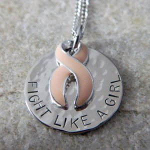 FIGHT LIKE A GIRL Uterine Cancer Awareness by WireNWhimsy on Etsy, $30 ...