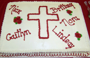 Lutheran Confirmation Cakes