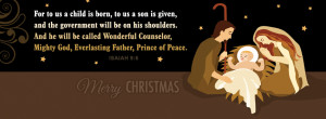 Religious Christian Christmas Facebook Timeline Covers