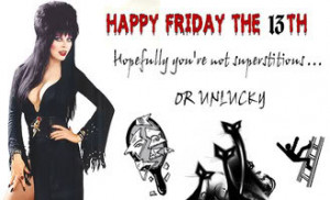 13th Elvira Sexy Black Cat Cats Unlucky Lucky Happy Killer Weekend ...