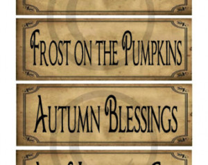 Primitive Prim Autumn Fall Sayings Jpeg Digital Pantry Labels Many ...