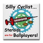 Anti-Steroid Cycling/Biking Tile Coaster