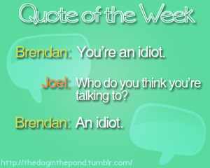 Stupid Quotes Of The Week
