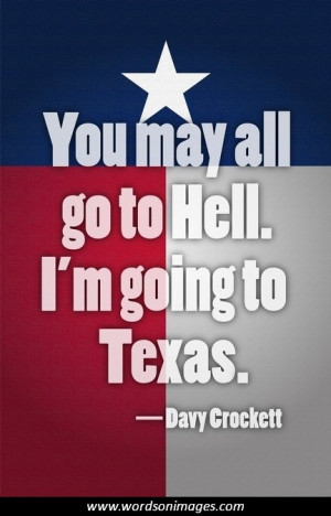 Texas quotes