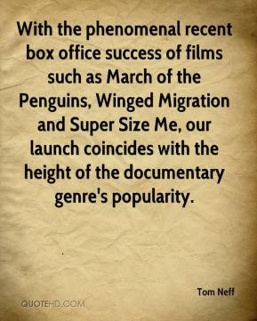 Tom Neff - With the phenomenal recent box office success of films such ...